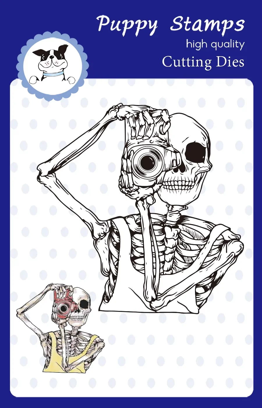 

PUPPY STAMP Halloween Ghost Cat Moon Collection Metal Cutting Dies Stencil for Making Gift Card Scrapbook Paper Diy Decoration