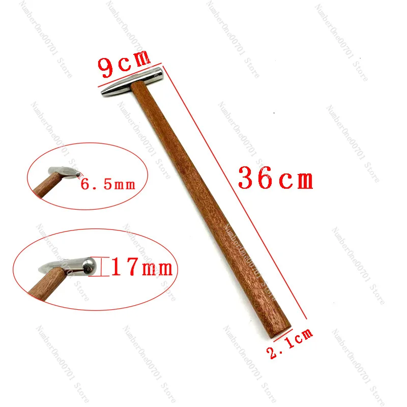 Auto Body Repair Hammer,Handle Stainless Steel Head Dent Hammer Dent Repair Tool for Car Ding Removal