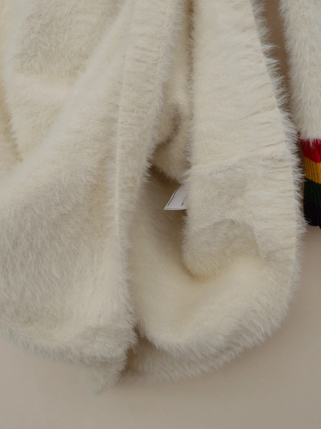 暖かい冬用セーター レディース ラウンドネック フェイクファー ニット ウール ミディアム丈 クール ストレート チューブ ロングスリーブ コート