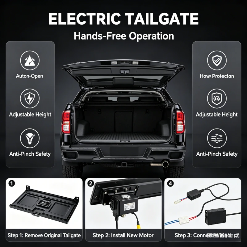 

For BENZ CLA 2020-2025 Automatic Electric Power Liftgate Powered Tailgate Strut Tail Gate