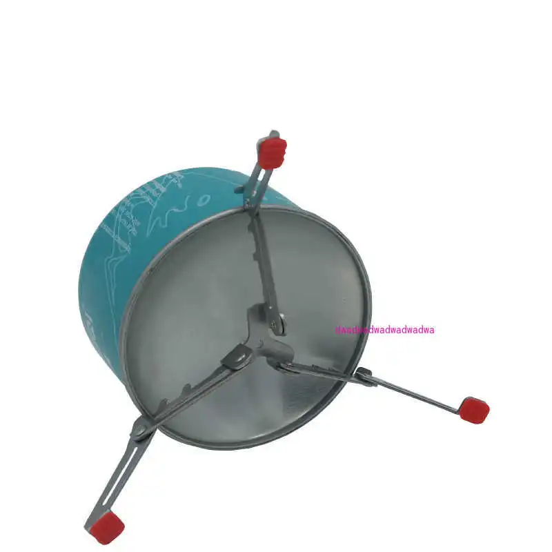 

Outdoor camping bracket stainless steel folding frame, gas tank bracket, stable foot bracket.