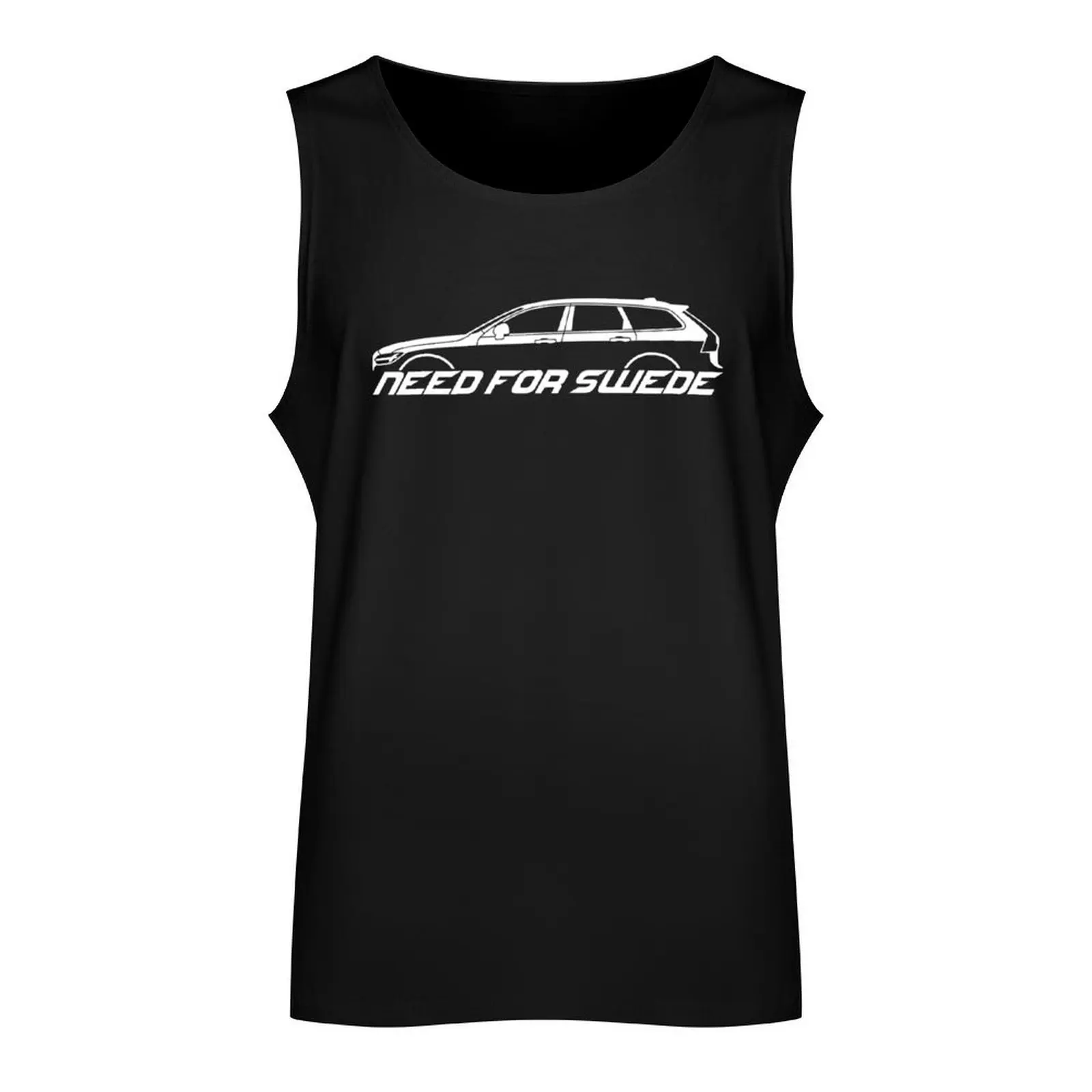 Need For Swede -.90 R-design T8 wagon Tank Top Vest male Bodybuilding clothing man summer clothes anime gym