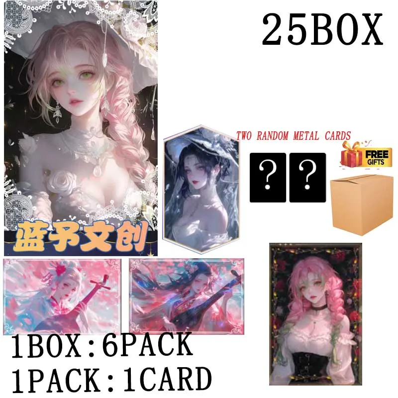 

Lanyu Wenchuang Wholesales Demon Slayer Collection Cards Wave 1 Acrylic Collection Color Paper Booster Box Playing Cards