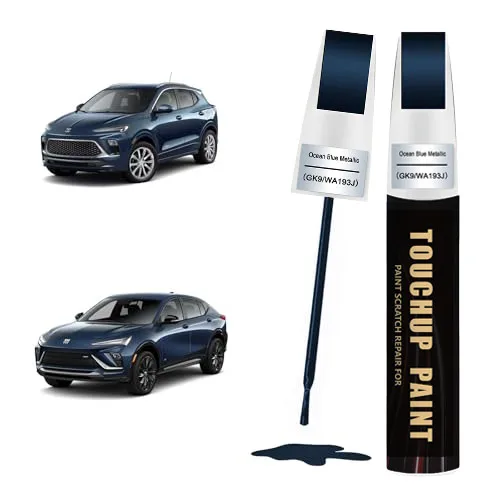 GK9/WA193J Ocean Blue Metallic Touch Up Paint Compatible with Buick Exact Match Touch Up Paint Car Scratch Repair