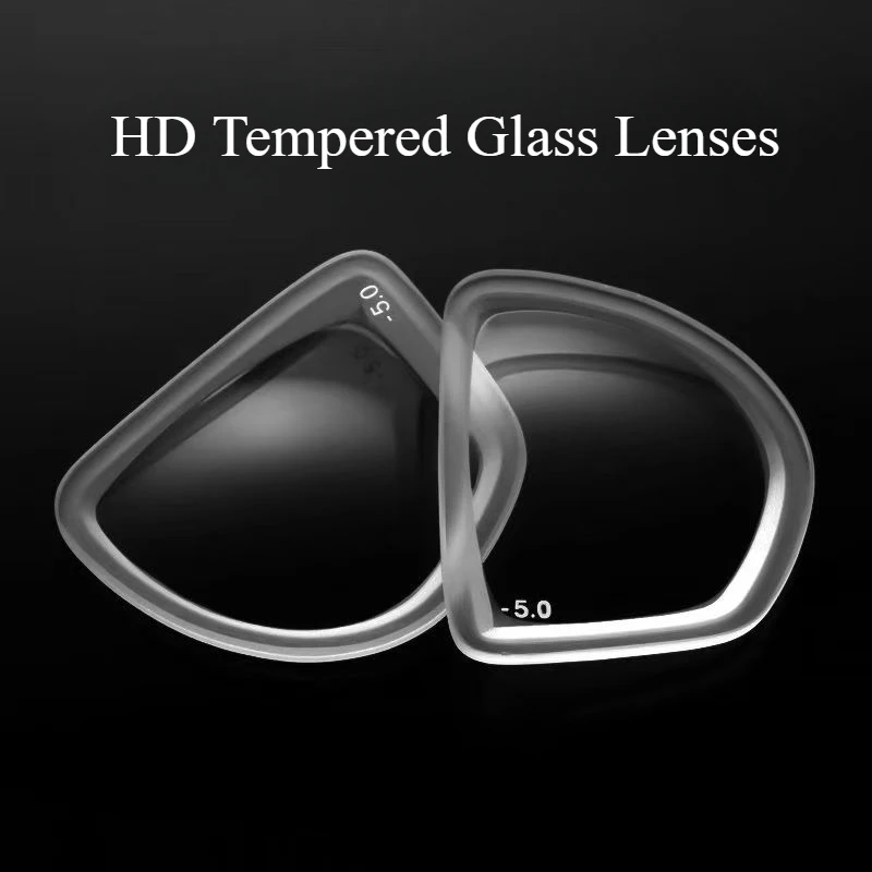 

Оптовая продажа линз из закаленного стекла для близорукости для маски для дайвинга m2032