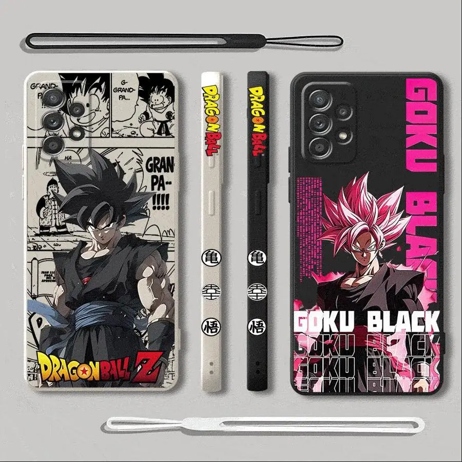 أنيمي التنين كرات قضية الهاتف لسامسونج غالاكسي A20 A31 A51 A71 A10 A20s A30 A50 A50s A02 A03 A04 A06 A72 4G A73 5G غطاء #2