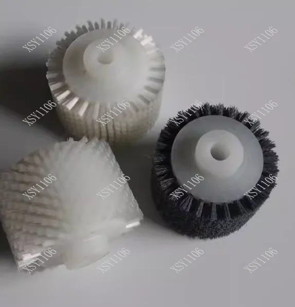 Special Replacement Brush Roller For Commercial Shoe Cleaner, Soft & Hard Mixed Bristles For Shoe Upper & Sole Cleaning