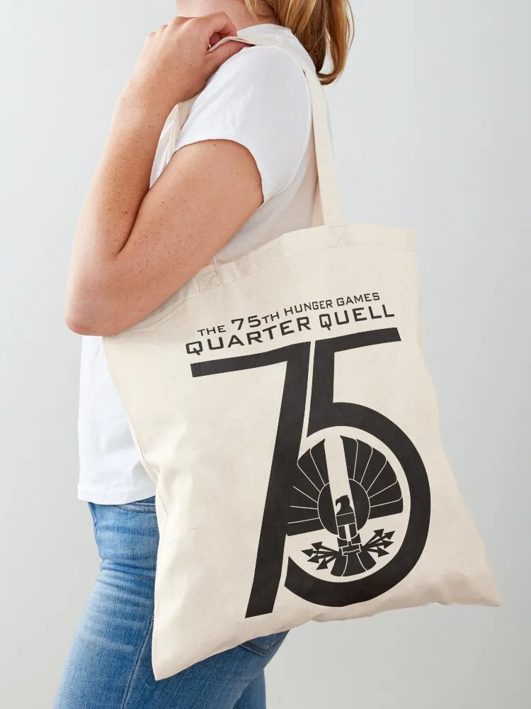 The 75th Hunger Games, Quartel Quell Tote Bag Women's handbag shopping cart bags Canvas Tote Bag