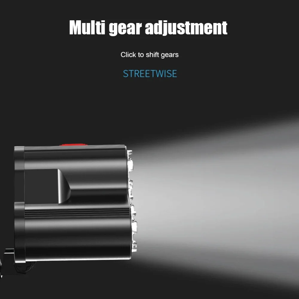 Powerful Bright 7 LED Headlamp USBRechargeable with 800mAh 4 Modes Outdoor Camping Cycling Torch Outdoor Camping Fishing