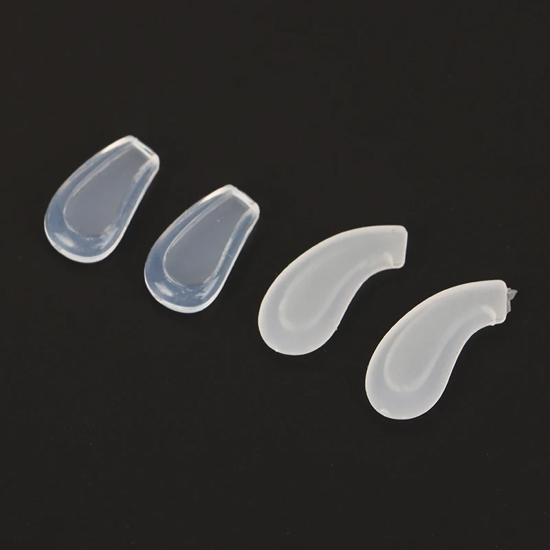 10pairs Silicone Eyeglasses Glasses Nose Pads Optical Frame Repair Accessory Part Push In Insert