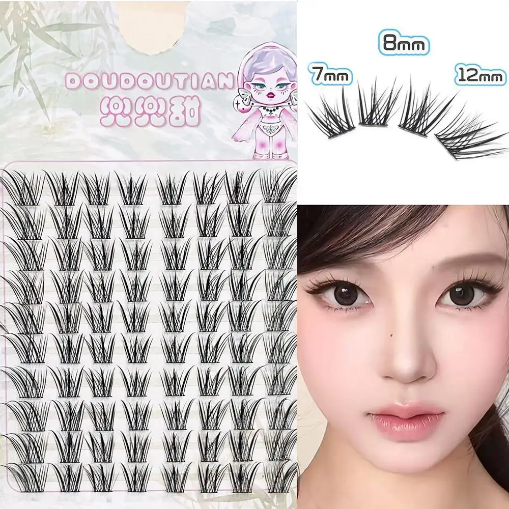 

Eyelash Grafting Fox Eyelashes Segmented Nature Long Lash Extension Cross Fly Lash Cluster Daily Eye Makeup Useful Lashes