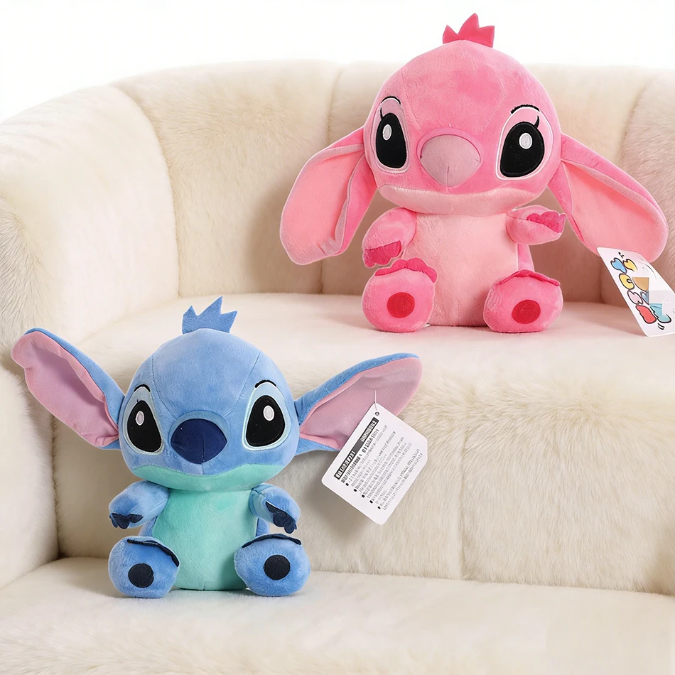 

Плюшевые игрушки-подарки: Аниме-персонаж Стич, милые плюшевые игрушки, куклы-подвески по мотивам ТВ-шоу, модели для детей и пар на день рождения