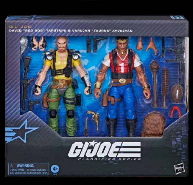 【In Stock】 Hasbro G.I. Joe Renegades Squad Red Dog Taurus Action Figure With Box