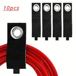 10pcs Heavy Duty Storage Straps Extension Cord Cable Wire Ties Hose Organizer Wrap Garage Tools Holder Home Organization Hooks