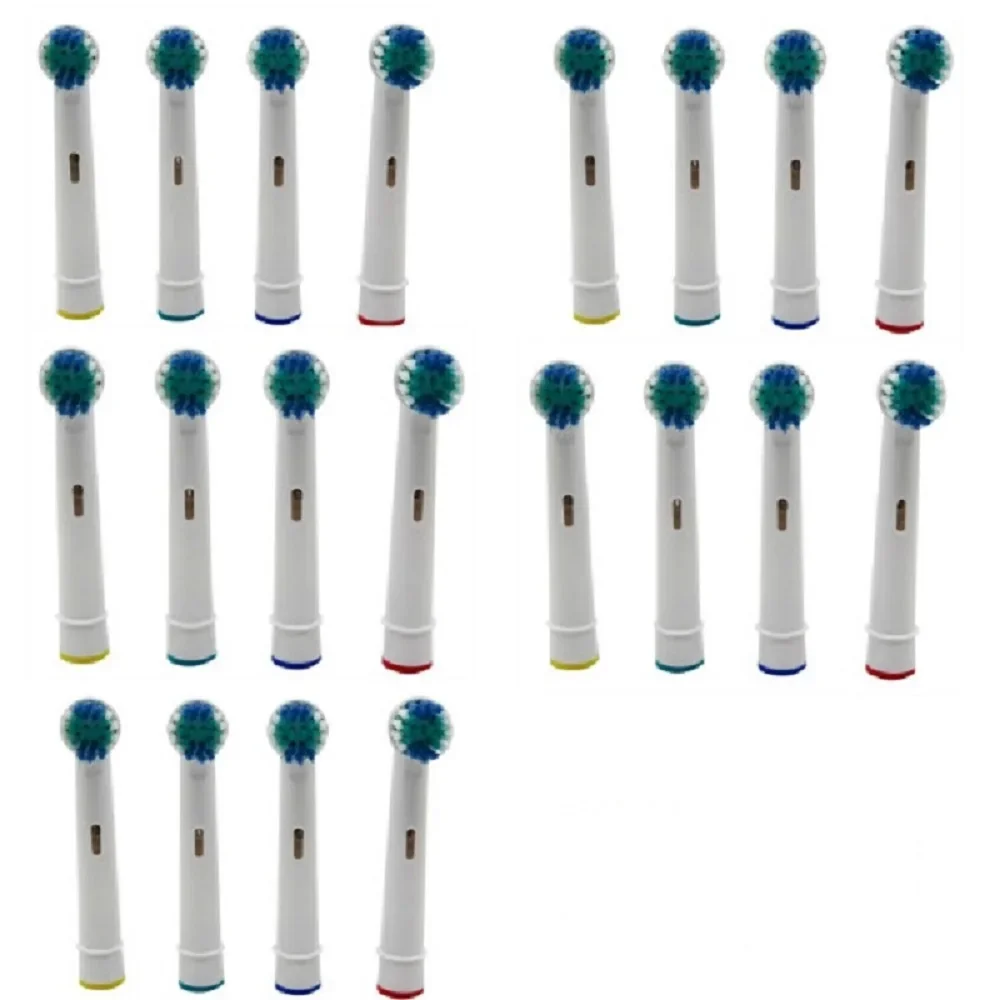 20pcs Electric Toothbrush Replacement Brush Heads for Electric Toothbrushes