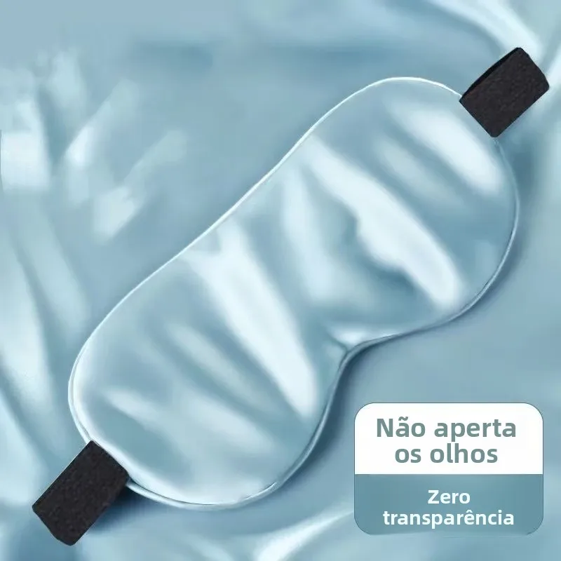 シルクスリープマスク-両面マルベリーシルク-遮光性-通気性-アイス冷却-疲労軽減-男性用睡眠目元保護-女性用