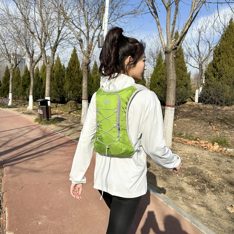 Tas Rompi Bersepeda Luar Ruangan Ransel Bersepeda Gunung Tas Olahraga Mendaki Maraton Tas Air Mendaki Tas Bahu Ganda