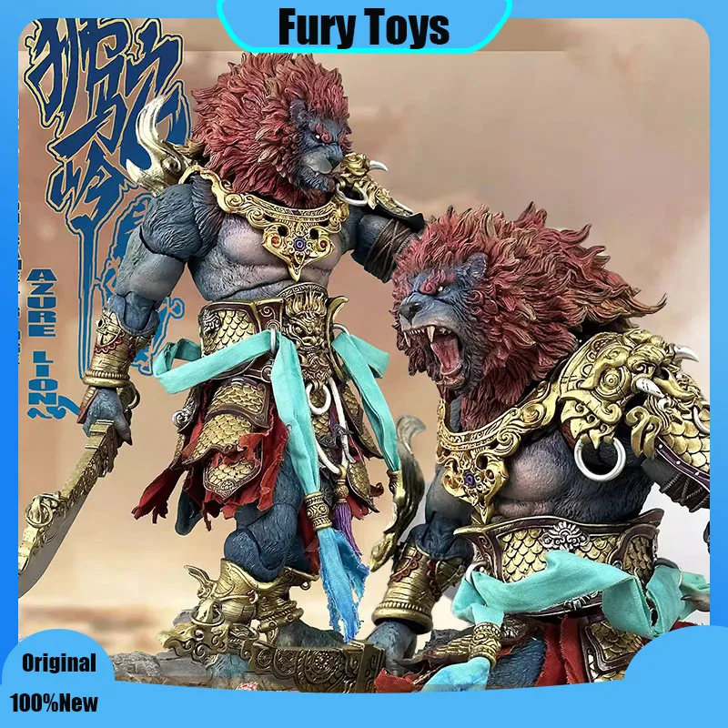 

Fury Toys Demon Force Demon Kings At Lion Camel Ridge Azure Lion Action Figure Model Statue Collection Toy Gifts