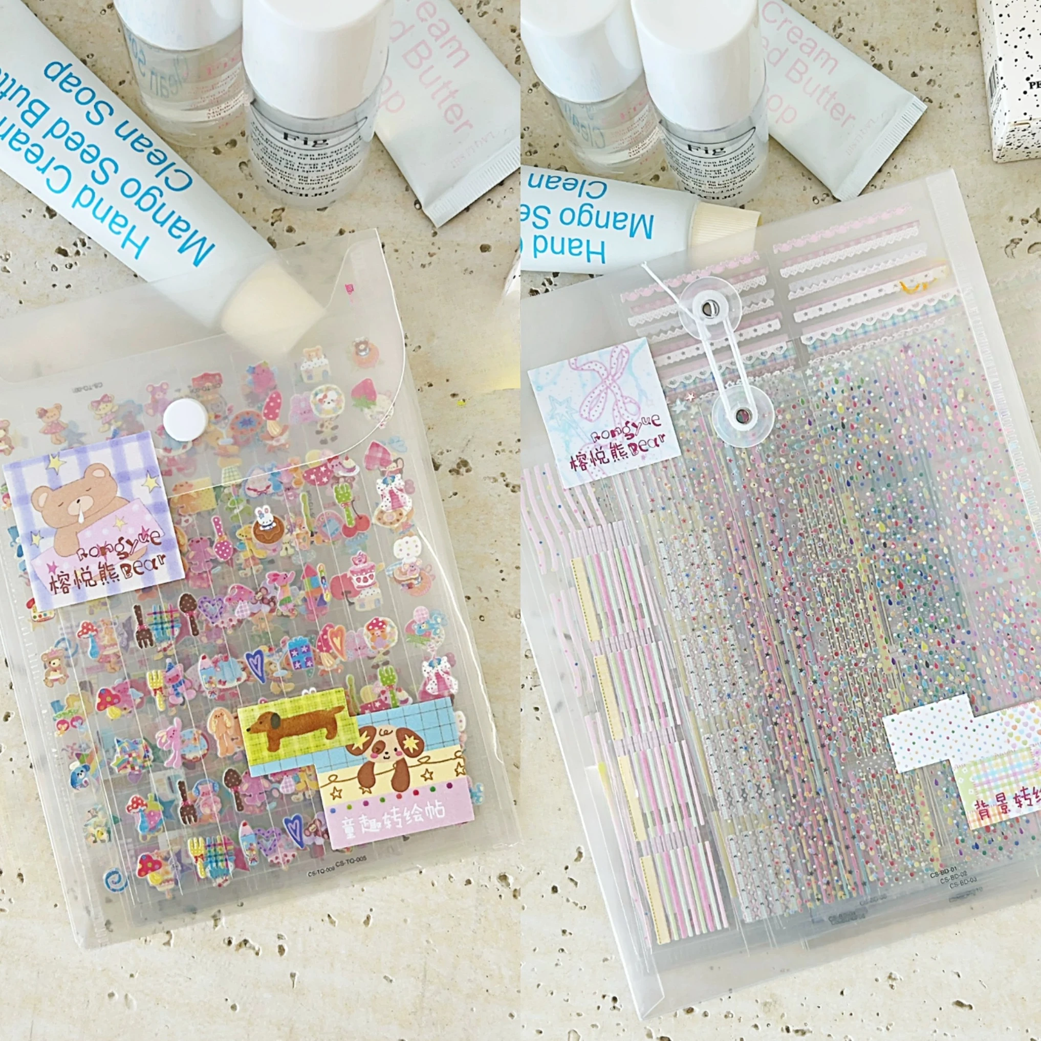 10 or 13pcs Korean Ancient Style Nail Art Sticker Children's Fun Series Self-Adhesive Branches Nail Decals Manicure Decoration