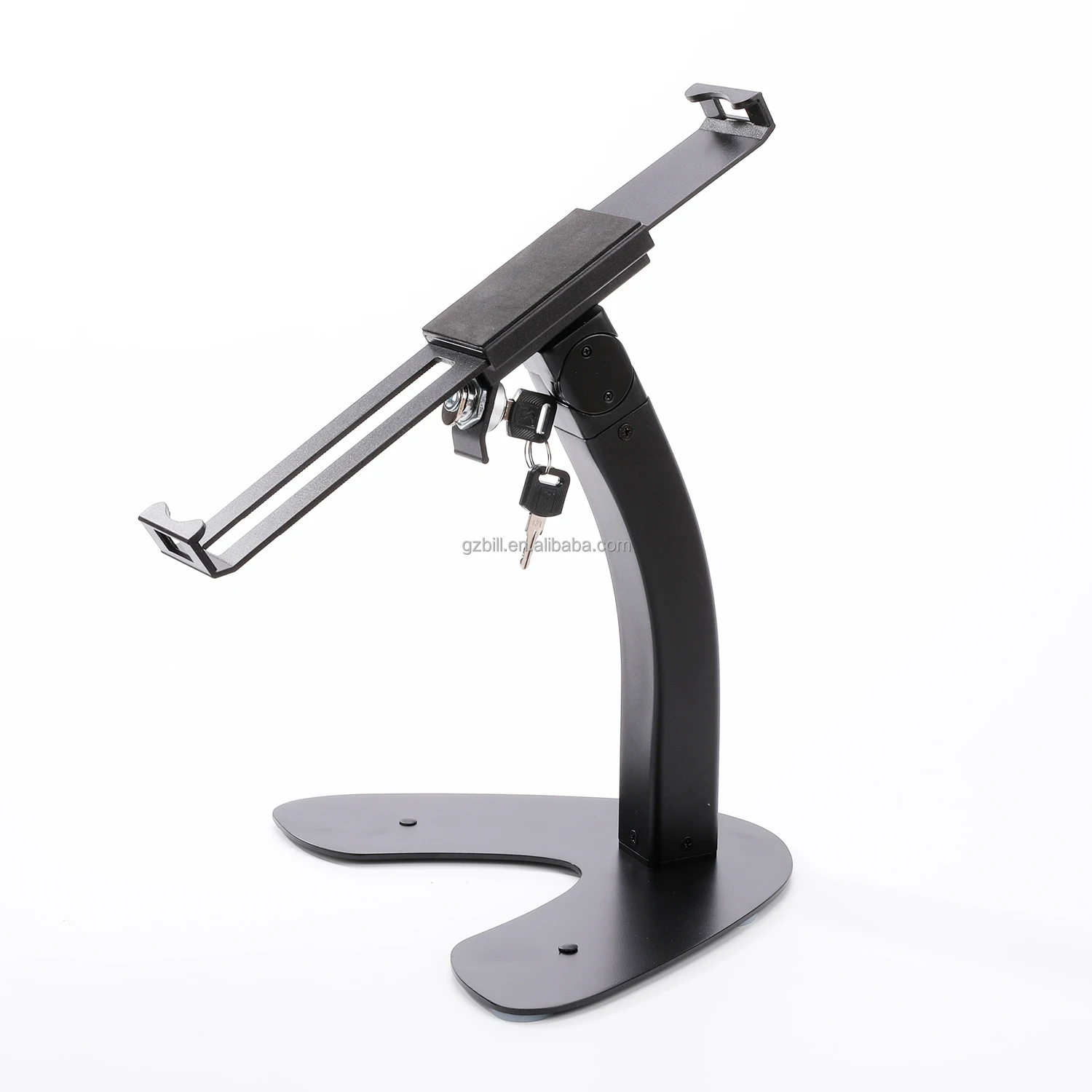 Tablet Security Desktop Display Stand With Lock Holder