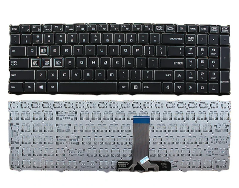 Suitable for Shenzhou Ares N857 N857EK1-H HK/HJ/EJ Notebook Keyboard ABCD Case