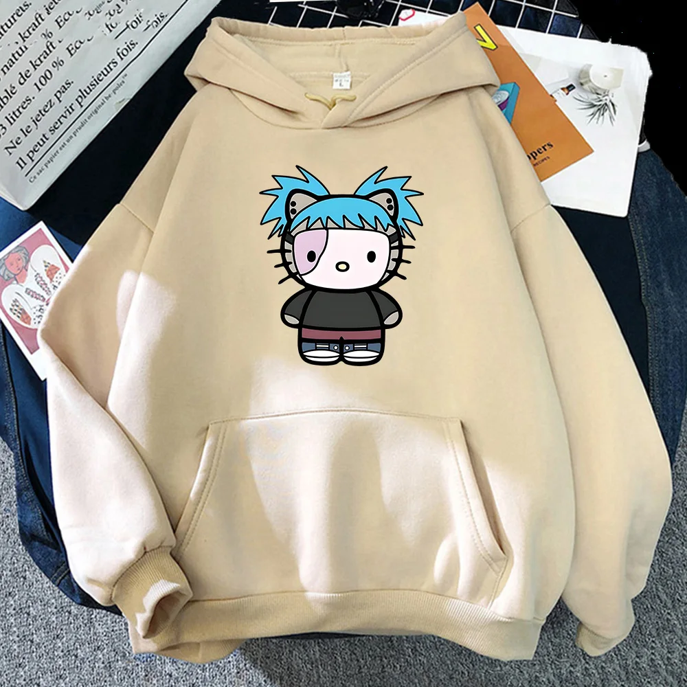 

Sally Face Cute Cartoon Character Print Hoodies Autumn Men/women Casual Clothes Loose Fleece Pullovers High Quality Sweatshirts