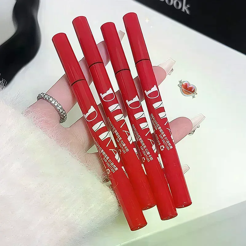 DIKALU Ultrafeiner flüssiger Eyeliner, liegender Seidenraupen-wasserdichter, schnell trocknender, nicht verschmierender Eyeliner, natürliches Eyeliner-Make-up