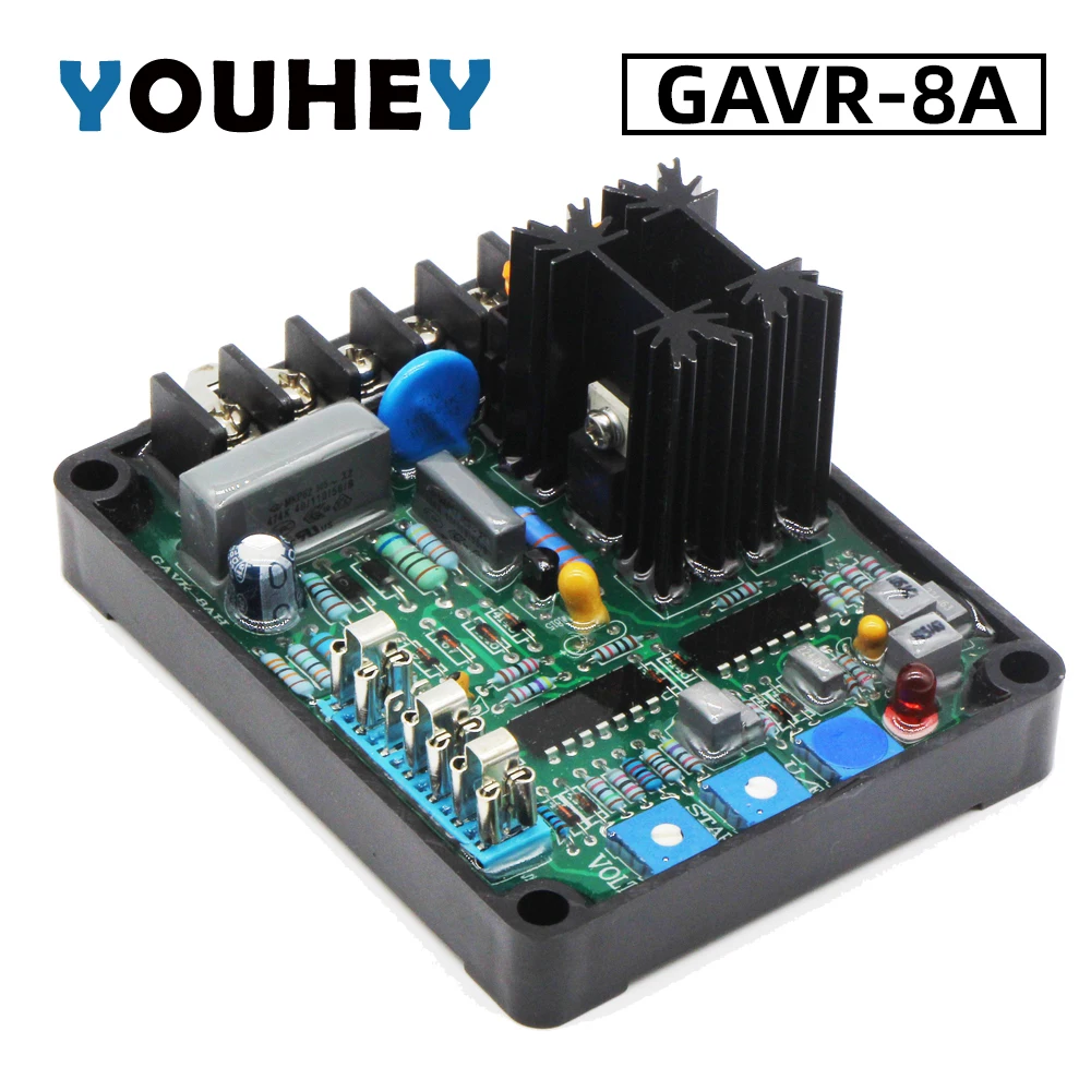 GAVR-8A High Quality AVR Brushless Generator Automatic Voltage Regulator Universal Diesel Generator Stabilizer Module GAVR 8A