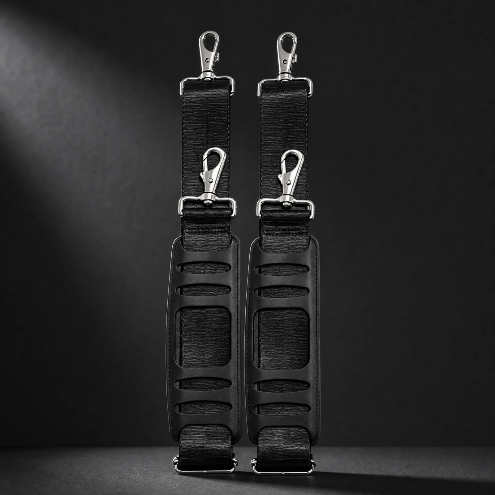 2 Pieces Padded Instrument Case Shoulder Strap Wide Woven Instrument Case Strap with Lobster Claw Clips Universal for Musicians