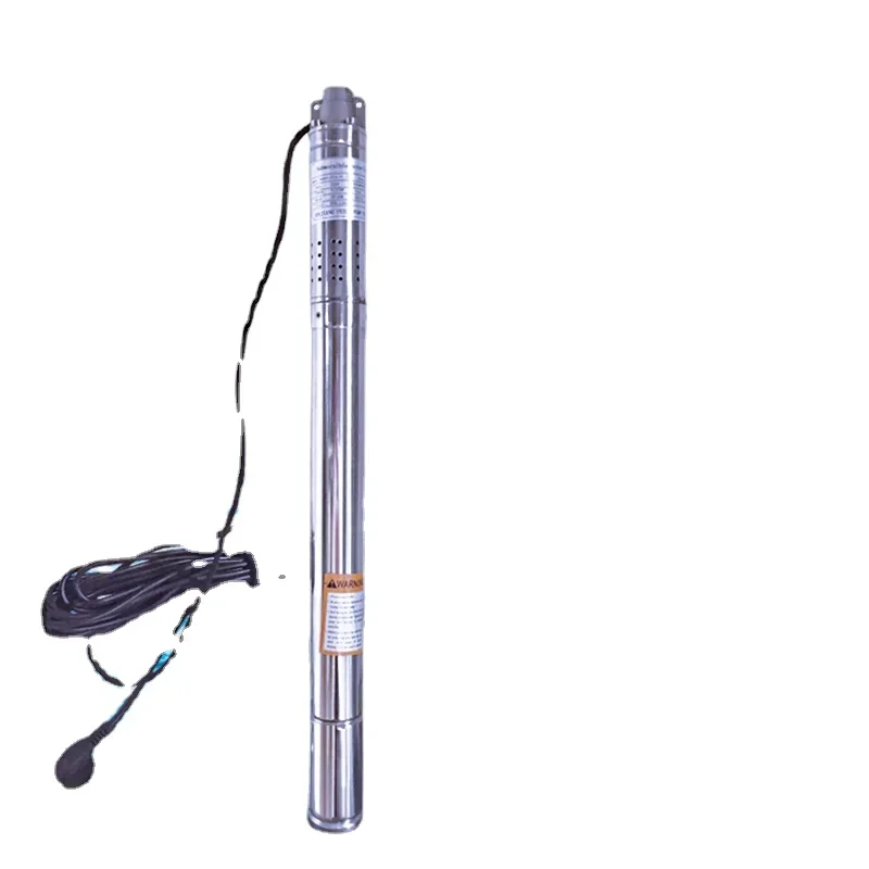 220 v 50 HZ 2 inch 3 inch diameter water submersible deep well pumps prices residential well pump