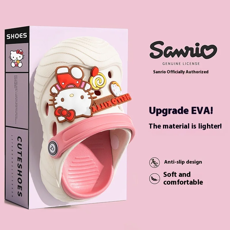 

Children's Sandals and Slippers Cartoon Soft HelloKitty Children's Shoes Girls' Indoor Home Shoes Boys' Sandals Kids Shoes
