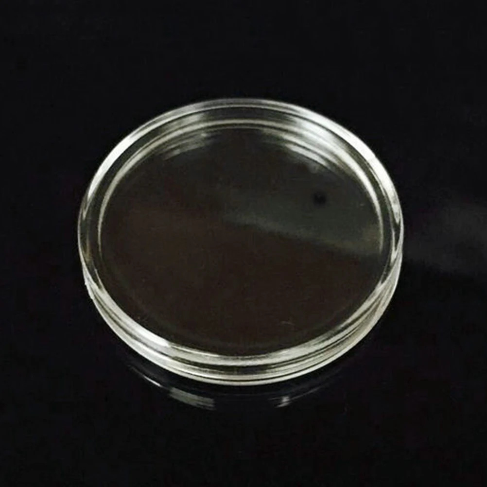 

100 PCS Coin Safe Collection Case Clear Holder Storage Supplies Protector Protective Boxes Mini