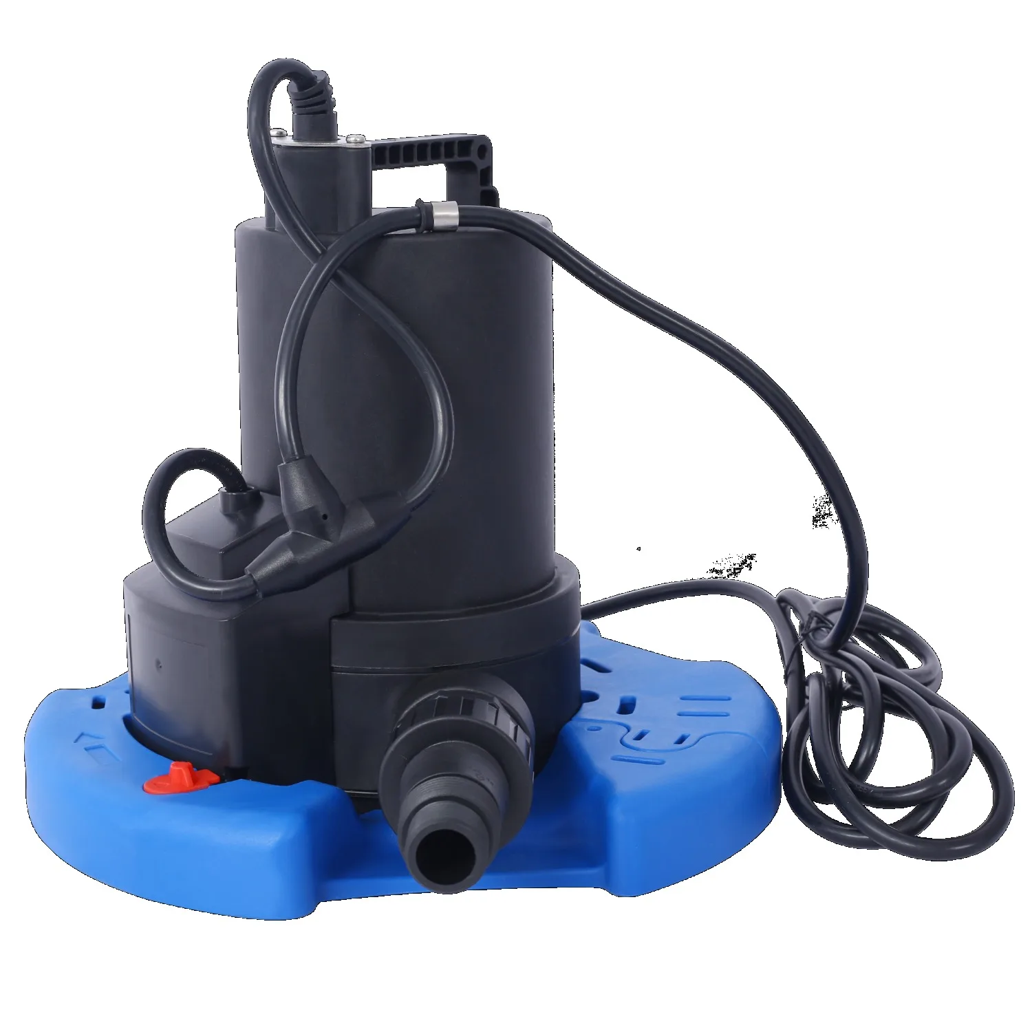 1/4 HP Automatic Swimming Pool Cover Pump 120 V Submersible with 3/4 Check Valve Adapter1850 GPH Water Removal for Pool