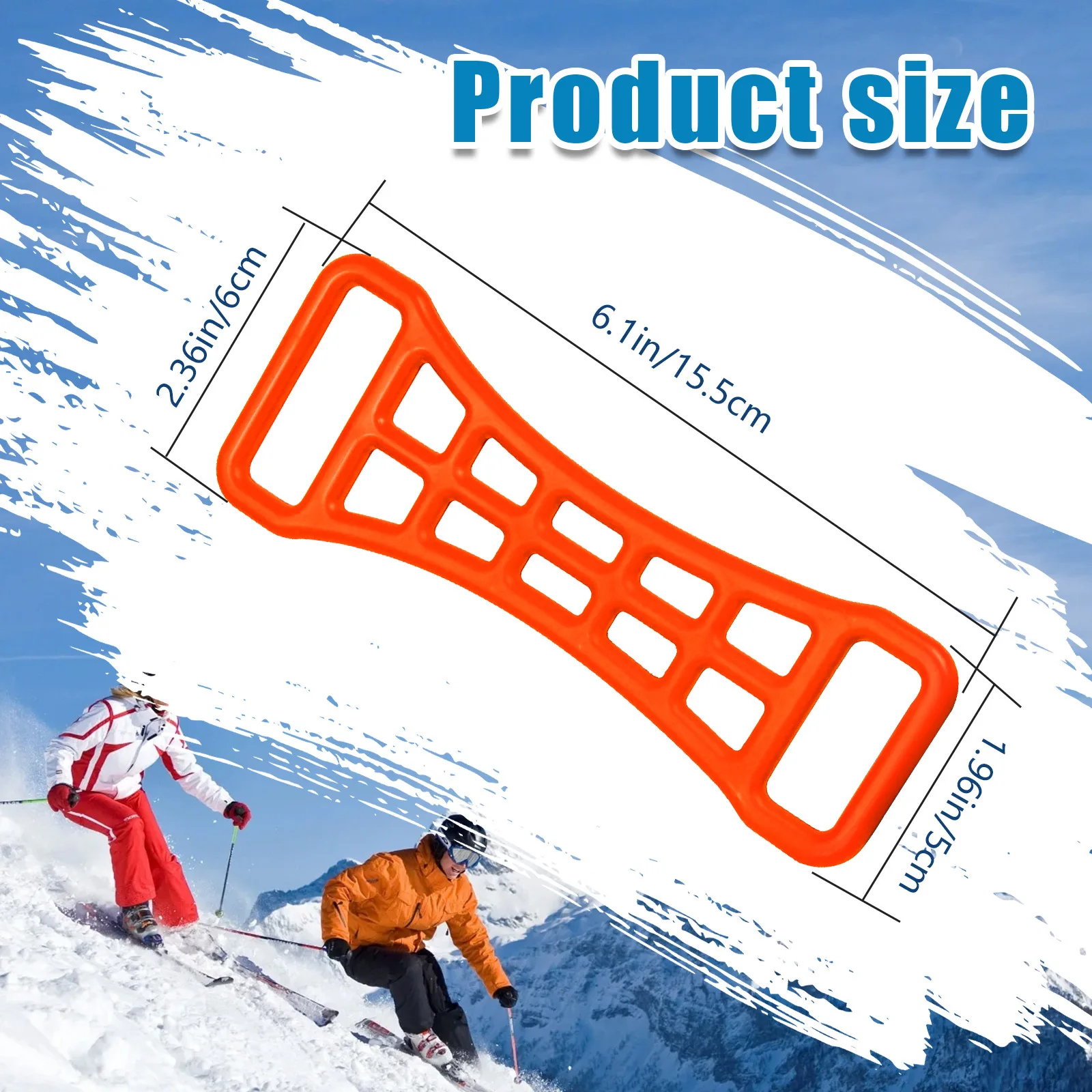 Skiing Boot Buckle Multipurpose Tightening Tool Ski Shoe Buckle Assistant Tool for Scraping Ice Boot Buckle Your Boot