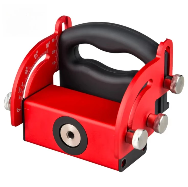 

L-HT167 Multi-Angle Pocket Hole Clamp Oblique Hole Positioner Drilling Kit 6/8/10/12mm Locator Pin Clamp