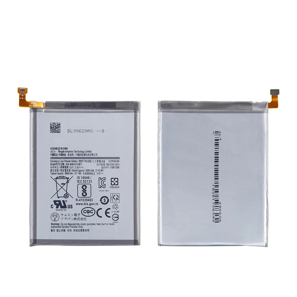 EB-BM207ABY 6000Mah Li-Ion Polymer Battery For SAMSUNG Galaxy M30s SM-M3070 M3070 M21 M31 M215 Batteria+ Tools