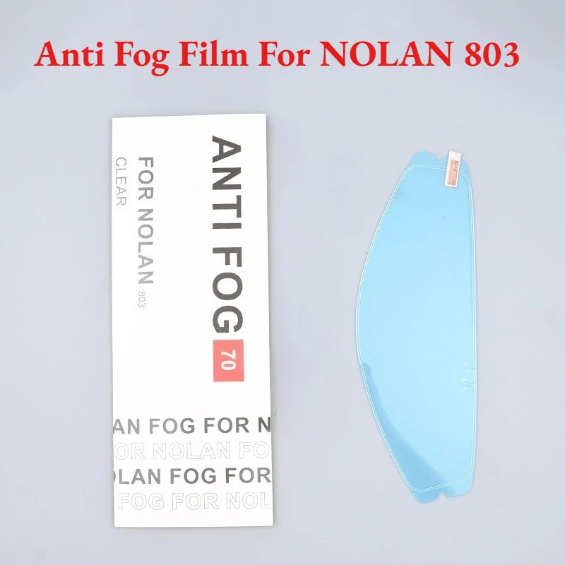 cascos para moto  Accessories Film Motorcycle Anti Fog Film For X-lite X-803RS Helmets Visor Anti-Fog Sticker For NOLAN X 803