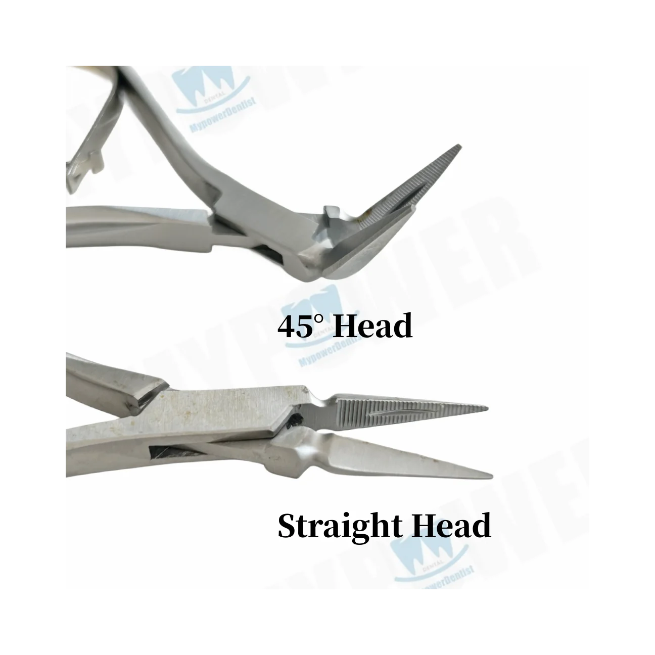 Dental Orthodontic Residual Fragment Root Forceps Tooth Extraction Plier 45°/0°