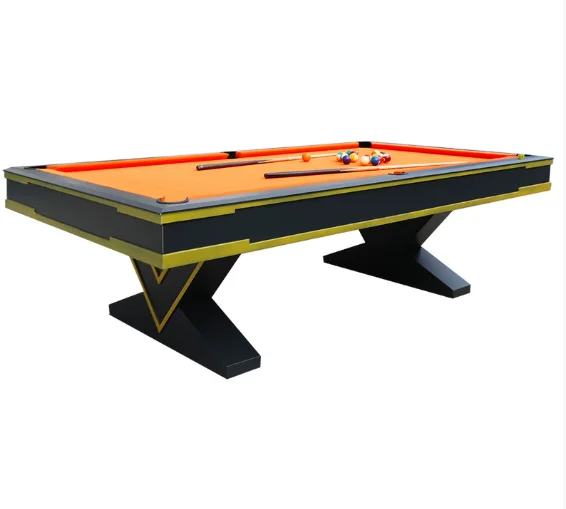 

Billiard table home villa high-end standard solid wood American billiards standard adult table tennis table two in one.