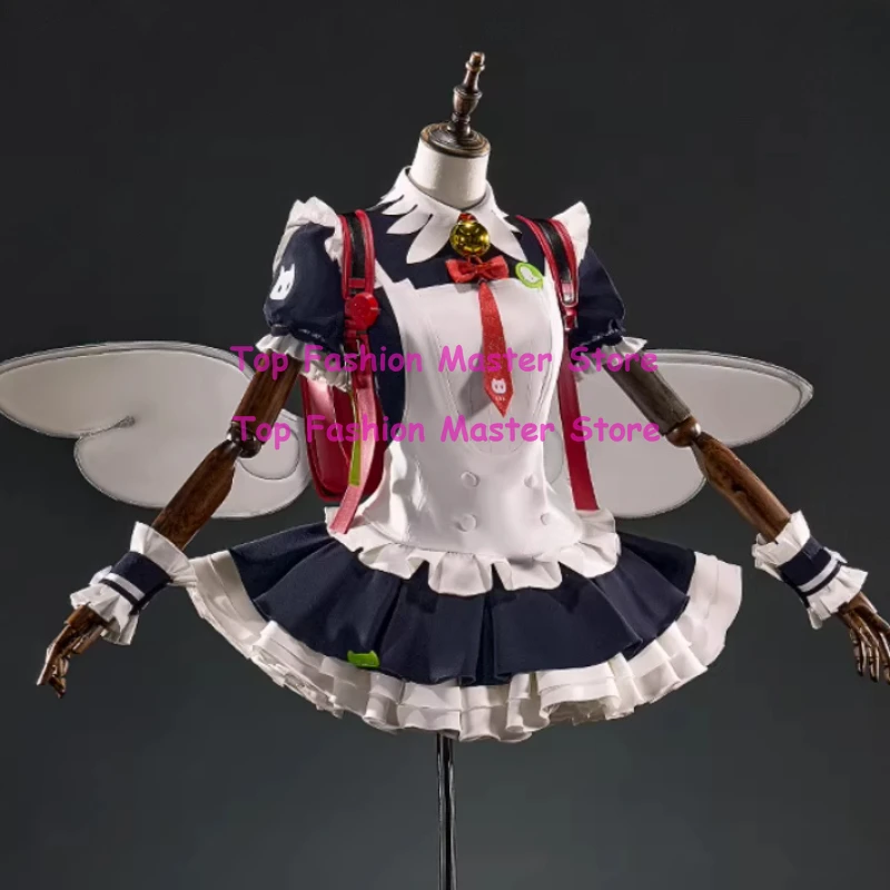 

Game Cosplay Series:Zenless Zone Zero-Sunna（ Afternoon Tea Break）Cosplay cute Costume maid outfit Including bag