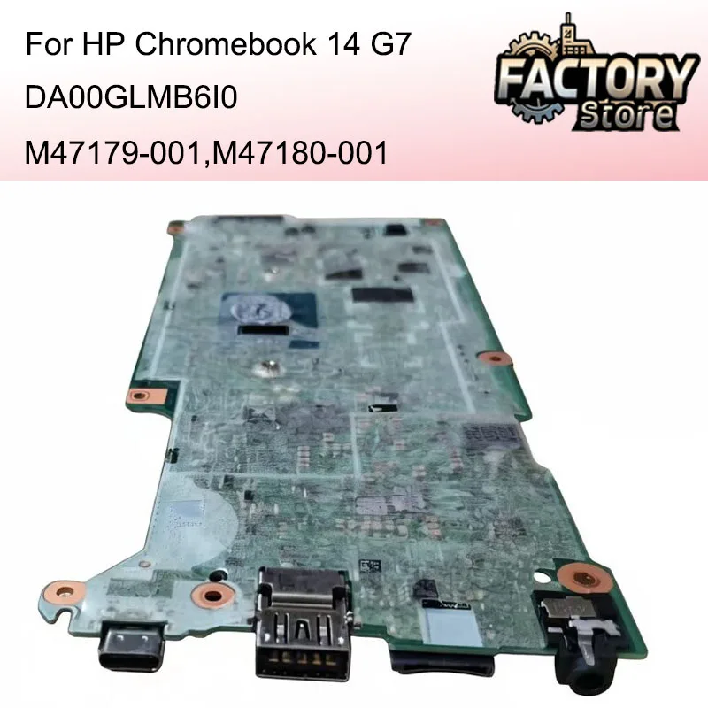 M47180-001 Laptop motherboard For HP Chromebook 14 G7 with CPU N4500 N5100 Part No DA00GLMB6I0,M47179-001 100% test