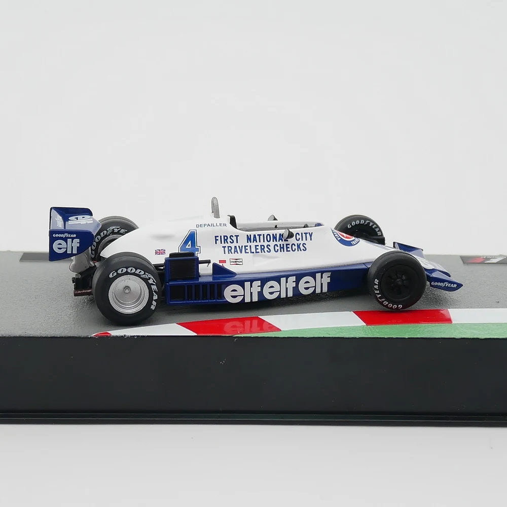 Ixo 1:43 Tyrrell 008 1978 Patrick Depailler Diecast Car Model Metal Toy Vehicle