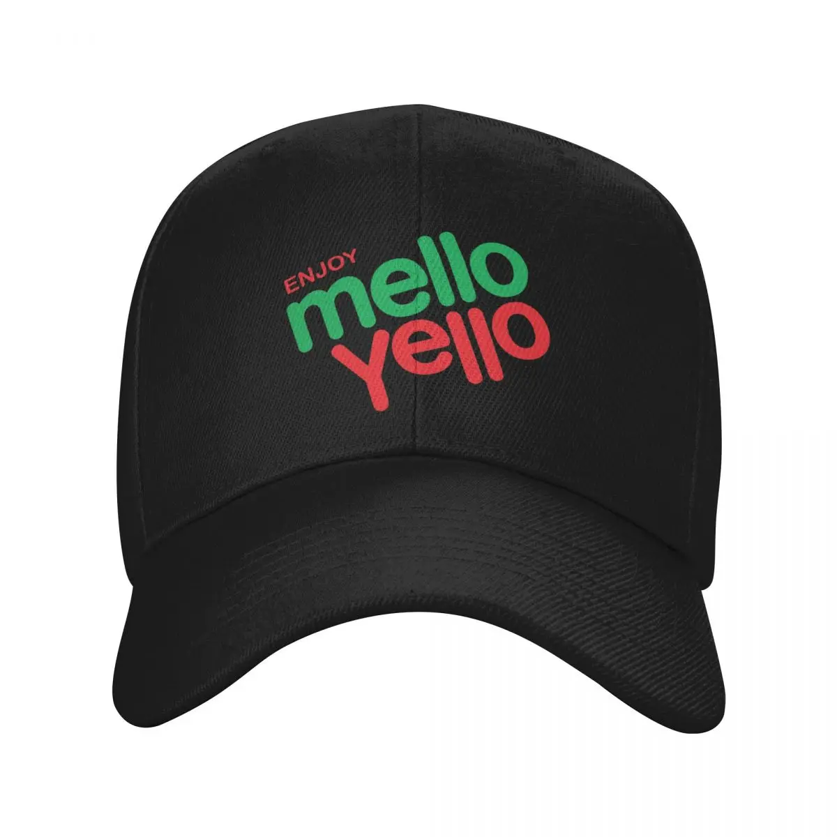 Enjoy Mello Yello Baseball Cap Hat Man Luxury Snapback Cap Hats Woman Men's