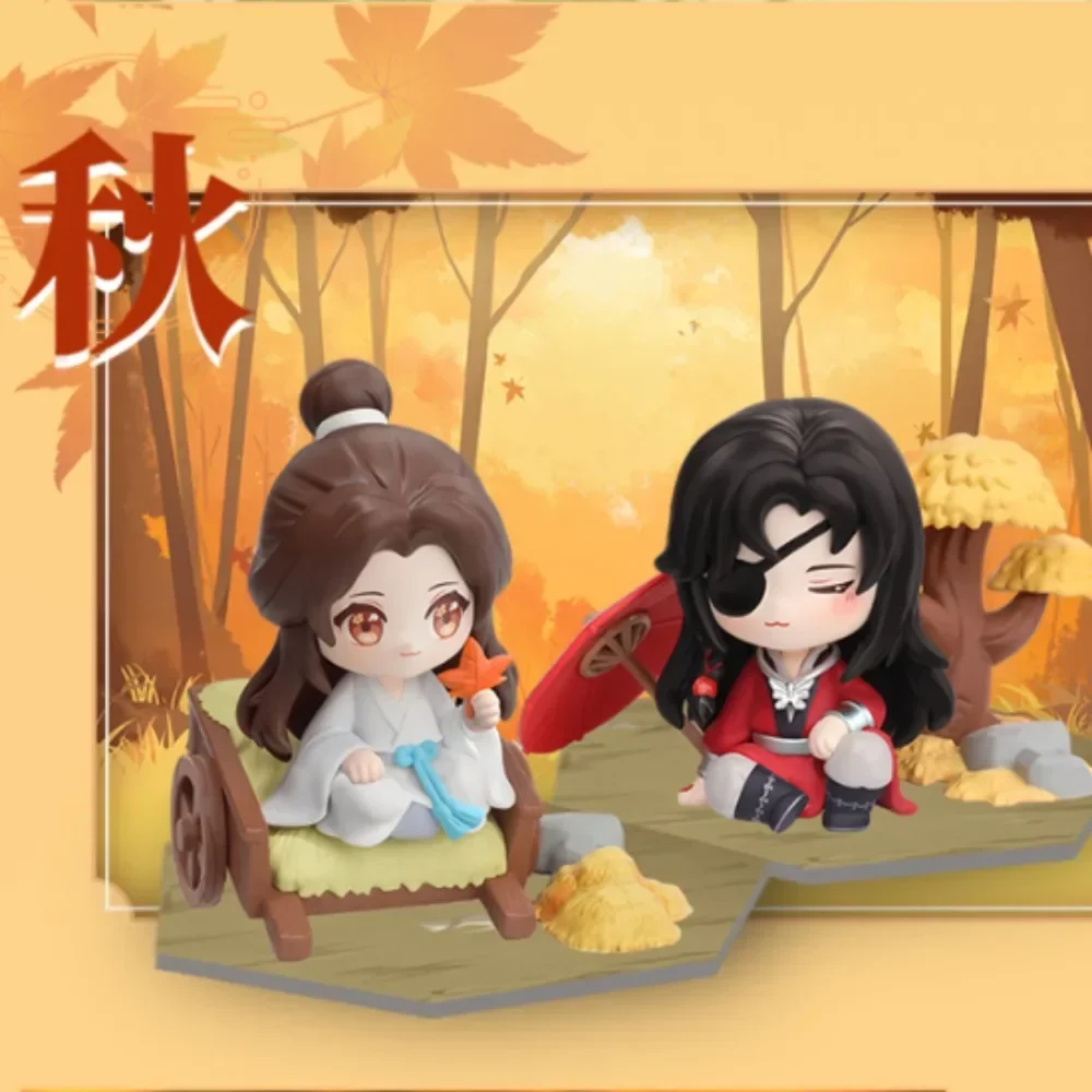 Original Heaven Official’s Blessing Figure Four Season Xie Lian PVC Action Figure Amine Surprise Box Gift Collectible Figurine