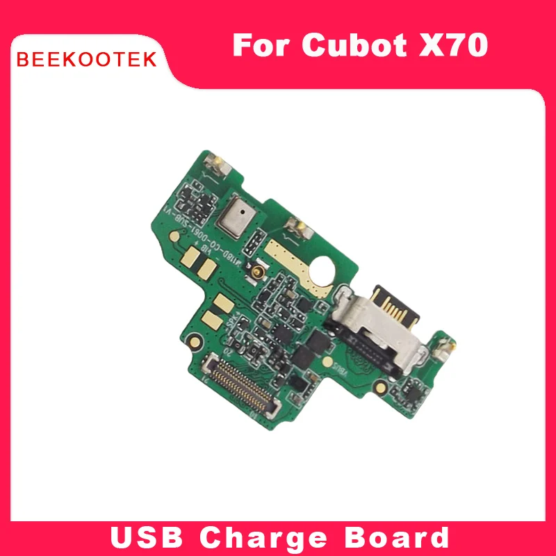 

New Original CUBOT X70 USB Board Base Charging Port Board With Microphone Accessories For CUBOT X70 Smart Phone