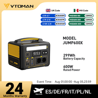 VTOMAN JUMP 600X Power Stations 299Wh LiFeP04 Battery Emergency Backup High-power Power Supply Camping Equipment Generator