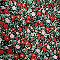 145X50cm Abstract Floral 100% Cotton Poplin 40S Like Liberty Fabric Digital Printing For Sewing Cloth Dresses Skirt Kids Design