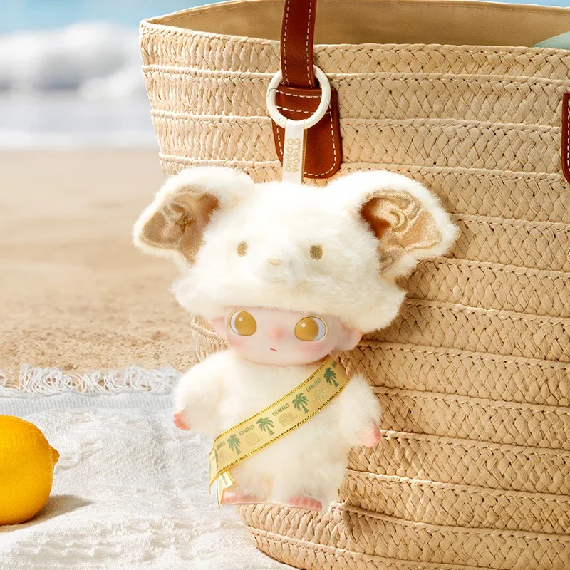 

POP MART DIMOO ELEPHANT IN MOONLIGHT - Серия виниловых плюшевых игрушек в закрытой упаковке, милая кукла-подвеска для сумки, модный подарок для девочек