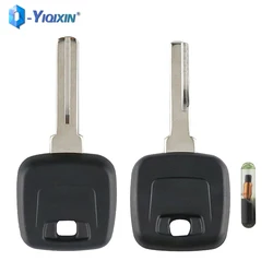 YIQIXIN Transponder boş anahtar kabuk için VOLVO S40 V40 D30 S60 S80 XC70 XC90 XC60 C30 yedek araba Fob vaka kapak NE66/HU56R