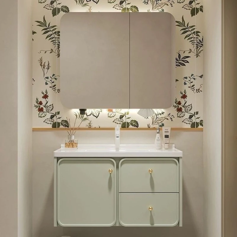 

Combination Bathroom Cabinets Homestay Villa Luxury Nordic Bathroom Cabinets Vanity Creative Home Furniture Gabinetti Ls50ysg